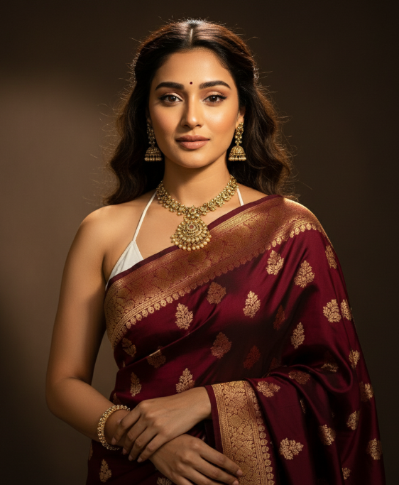 Banarasi Saree Portrait
